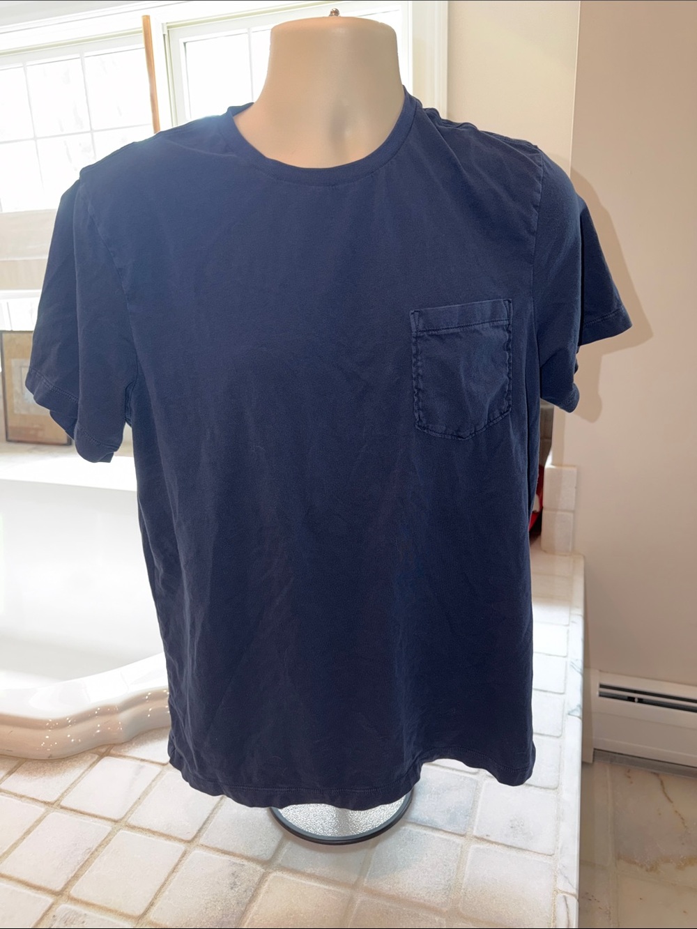 J. Crew Navy “broken-in” t-shirt